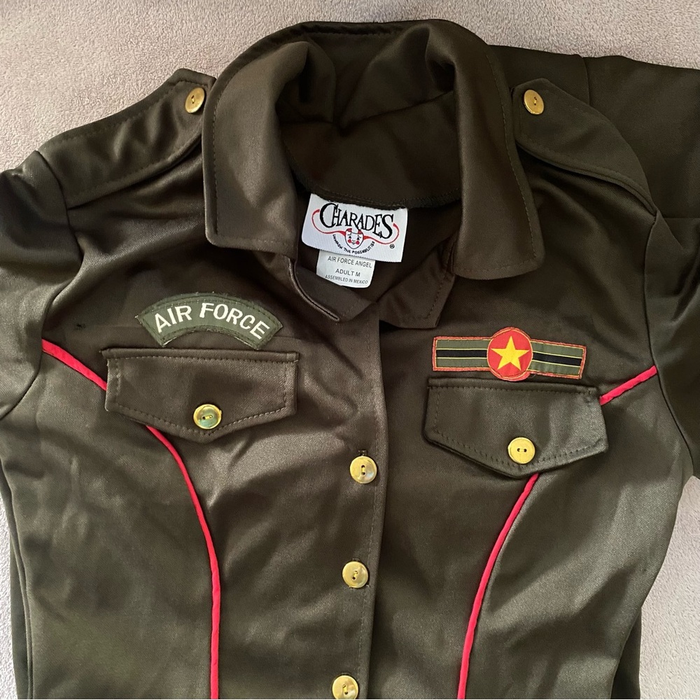 “Air Force Angel” costume (Adult M) - Picture 6 of 16